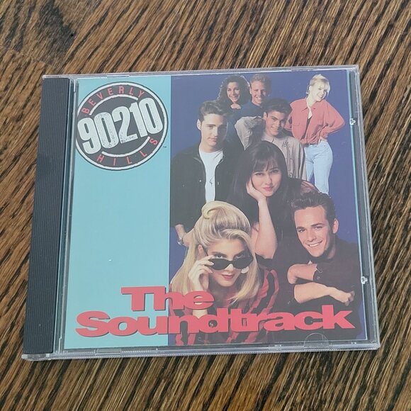 90210 The Soundtrack CD Beverly Hills 90210 Vintage 90s Poster - Picture 2 of 9